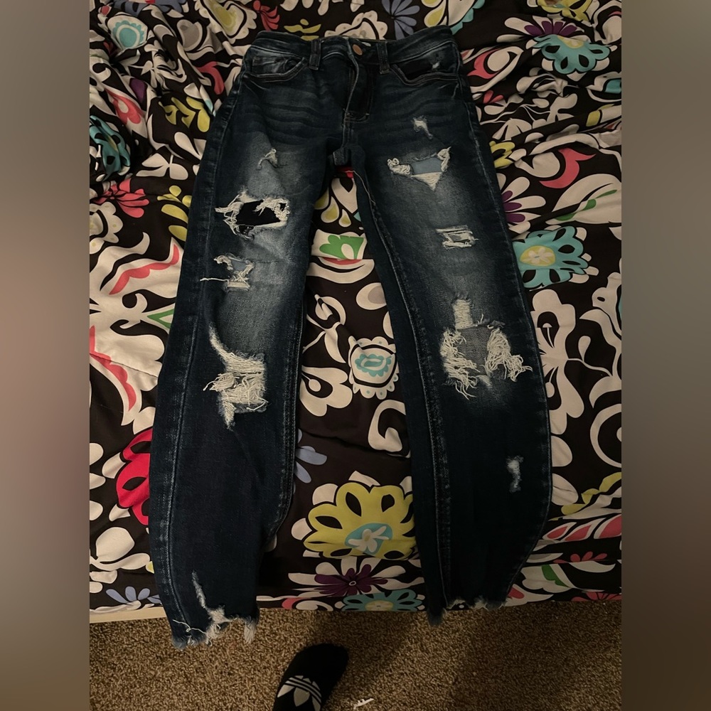 Girls size 12 (2) & 10 (1) High rise Kancan jeans